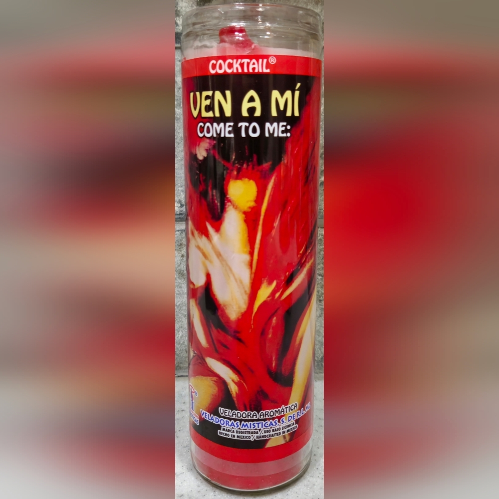 Come To Me (Ven A Mí) Red Love Candle - Veladoras Misticas (2 for $20)